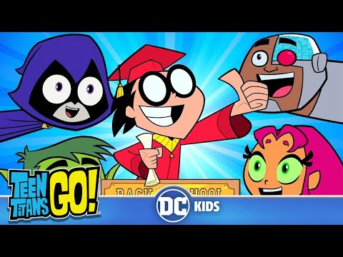 Capa de Teen Titans Go! - Regresso às aulas
