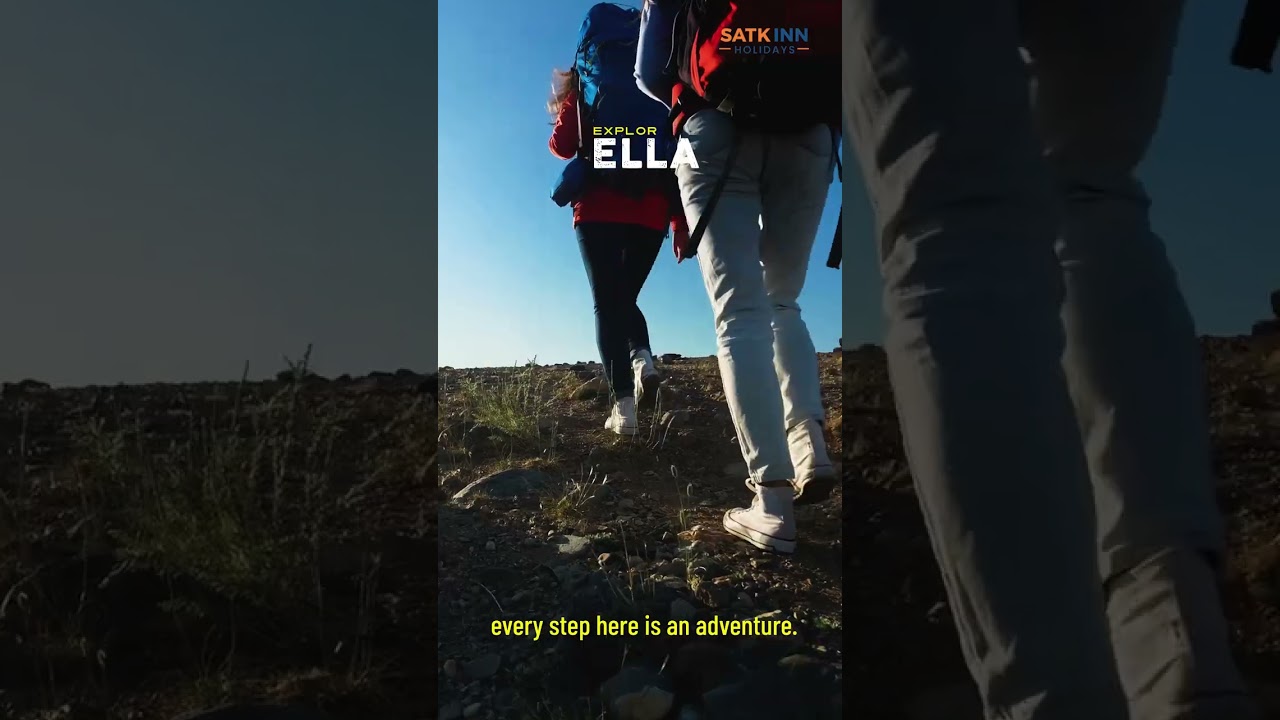 Ella, Sri Lanka 🇱🇰 | Breathtaking Views & Iconic Train Journey 🌿 #Shorts