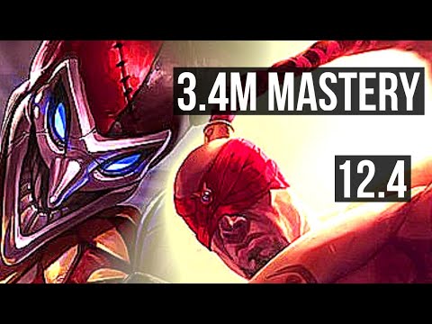 SHACO vs LEE (JNG) | 3.4M mastery, 8/1/5, 1800+ games, Legendary | KR Diamond | 12.4