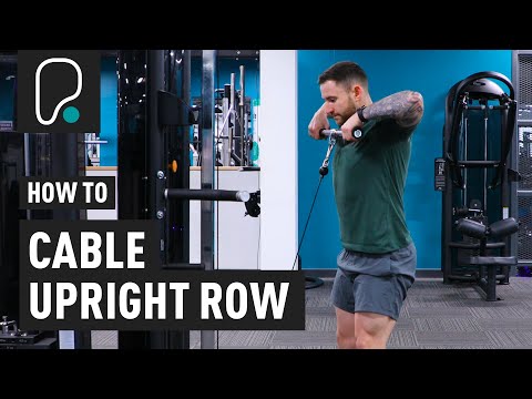 Cable Upright Row