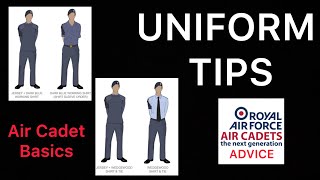 UNIFORM TIPS | AIR CADET BASICS | AIR CADET ADVICE