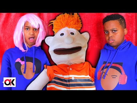 TOY PUPPET vs Shiloh and Shasha Making Funny Jokes - Onyx Kids