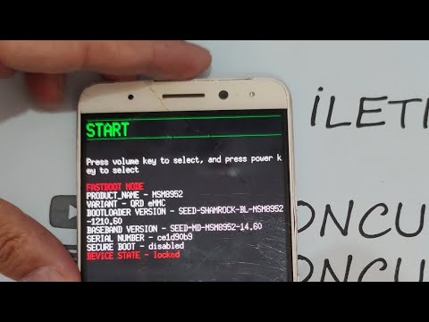 General Mobile Gm5 plus  fastboot moda nasıl alınır.📲