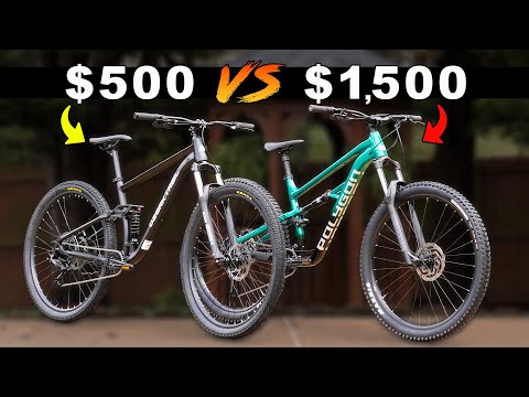 How Much Better is a $1,500 Polygon vs. $500 Walmart Bike