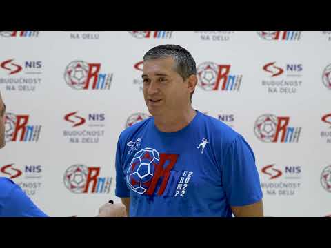 Trener Nebojša Golić uz Međunarodni kamp Ratka Nikolića od prvog dana