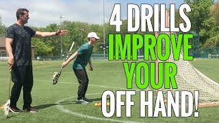 4 Lacrosse Drills To INSTANTLY Improve Your Off Hand