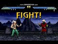 MUGEN MKP 4 1 Season 2 Final Fujin New Stance Test