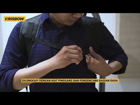 Gambar Krisbow Vacuum Cleaner Dry Backpack 4 Liter 1200 Watt