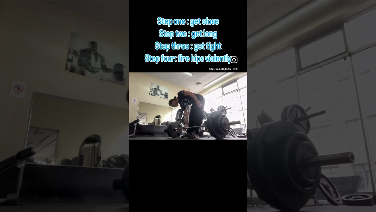 1 minute deadlift tutorial