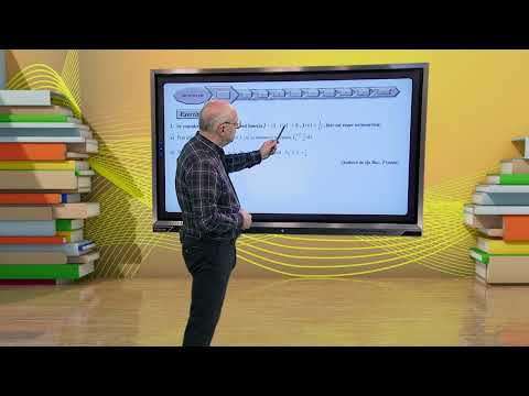TeleŞcoala: Matematică clasa a XII-a – Probleme recapitulative pentru Bacalaureat (@TVR2)
