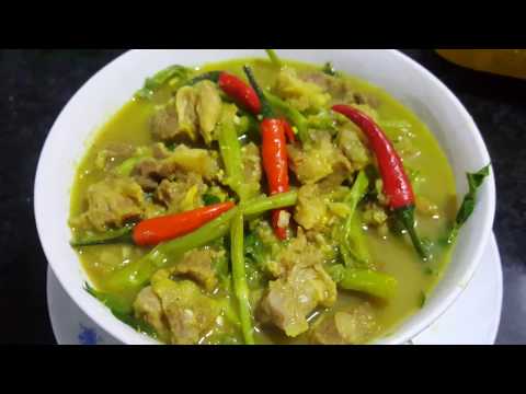 Sweet And Sour Beef Soup With Morning Glories -  Delicious Asian At Home Video