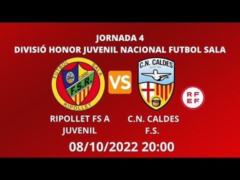 JUVENIL F.S. RIPOLLET A VS C.N. CALDES F.S. 08/10/2022 20:00