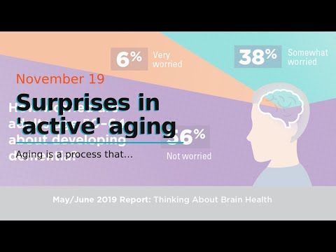 Surprises in 'active' aging