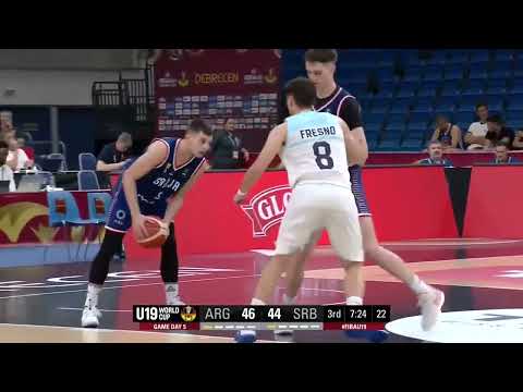 ILIJA MILIJASEVIC VS ARG U19 14 PTS     7.02.23