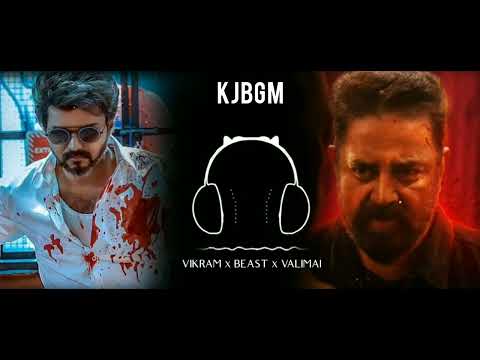 Vikram x Beast x valimai remix Bgm || KJ BGM