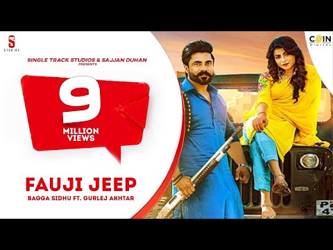 Poster fauji jeep lyrics – bagga sidhu | gurlez akhtar x mahi sharma