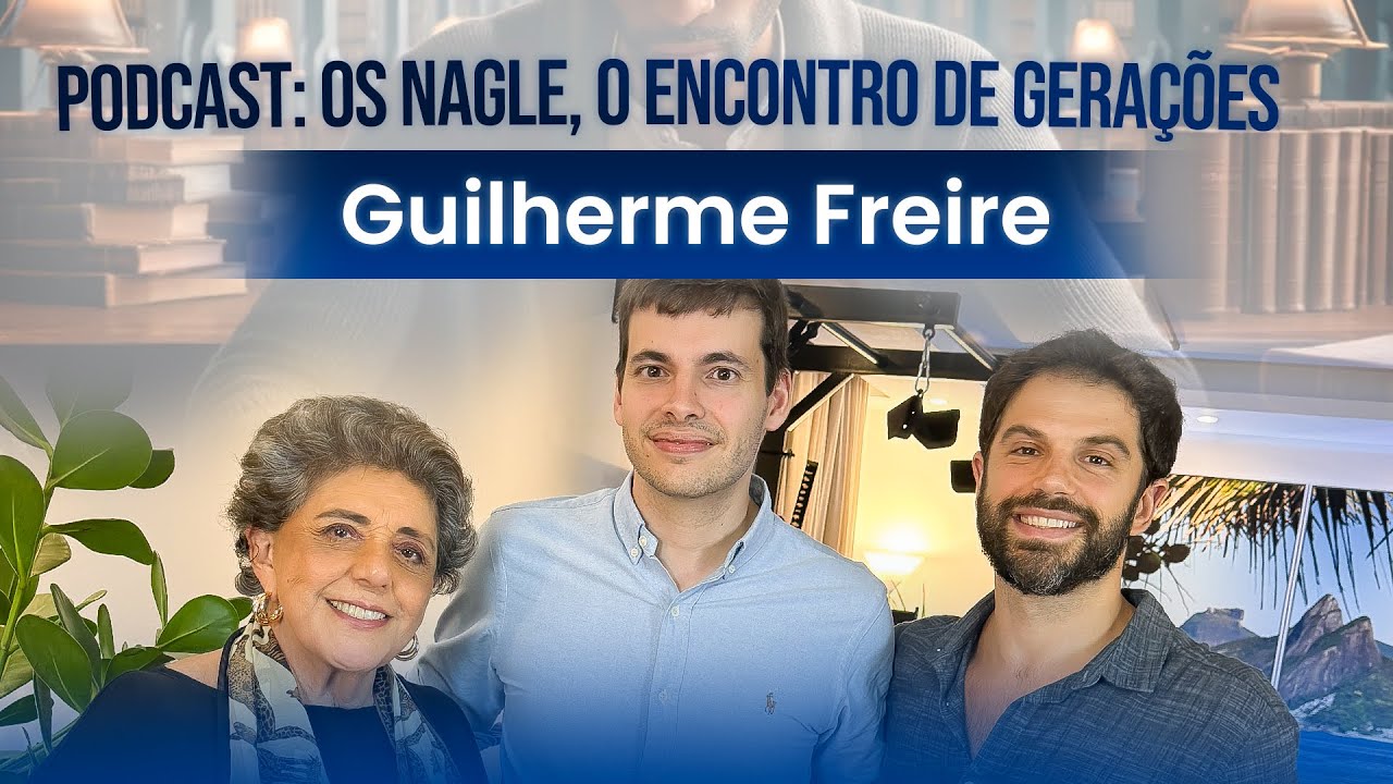 Prof. Guilherme Freire, do grupo Em Busca da Verdade no Pod Cast Os Nagle, Encontro de Gerações