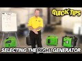 Selecting the Right Generator for Your Camper ...