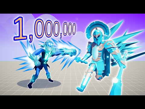 ONE MILLION DAMAGE DREAD KING PUNCH FREEZING UNITS | TABS - Totally Accurate Battle Simulator