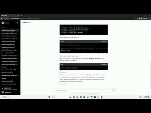 Selenium Python Keep Browser Open