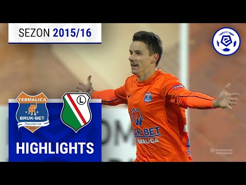 Termalica Bruk-Bet Nieciecza - Legia Warszawa 3:0 | SKRÓT | Ekstraklasa 2015/16 | 25. Kolejka