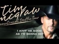 Better Than I Used to Be -- Tim McGraw (Lyrics on ...