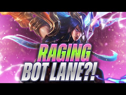 RAGING ADC?! I CARRY MY CRY BABY BOT LANE TO A WIN! - League of Legends