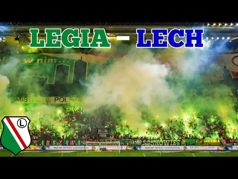 Legia Ultras Choreo and Pyro || Legia Warszawa vs Lech Poznan (17.10.2021)