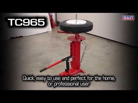 Sealey TC965 Mini Tyre Changer - Manual Tyre Changing Made Easy!