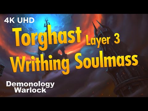 Shadowlands Torghast Writhing Soulmass Layer 3 Demonology Warlock 238K double Tyrants