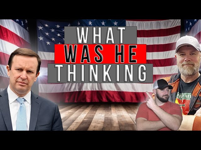 Chris Murphy Lets The Cat Out Of The Bag On Gun Control Completely... Tim & I Are Merciless On This