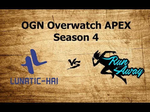[Overwatch] Lunatic Hai vs RunAway - OGN Overwatch APEX Season 4