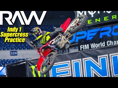 Indy 1 Supercross Practice - Motocross Action Magazine