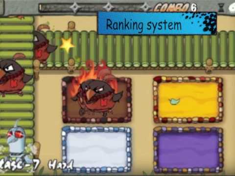 ninja chicken, best match'em up iphone game