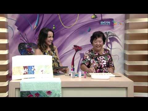 Mulher.com - 03/02/2017 - Pintura em toalha - Julia Passerani P1