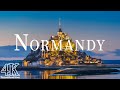 Normandy 4K Nature Scenery & Beautiful Relaxing, Stress Relief Music • Scenic Relaxation Film