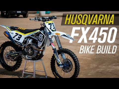 FMF 2017 Husqvarna FX450 Bike Build | RMATVMC
