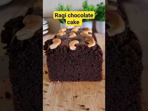 Ragi chocolate cake #ragi #recipe #food #milletcake