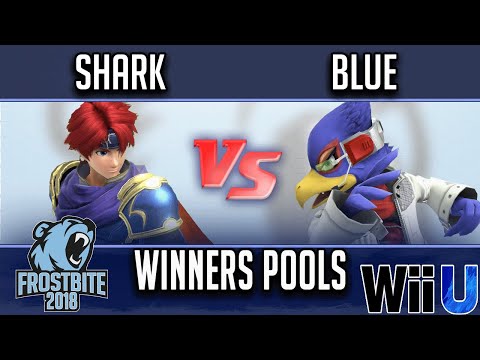 Frostbite 2018 Smash 4 Singles  WINNERS POOLS - TGG | SHARK (Roy) vs HHG | blue (Falco)