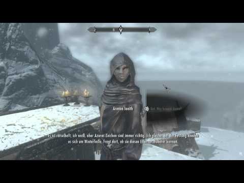 Lets Play The Elder Scrolls V: Skyrim part 50 [german] [blind] [uncut] [Schrein von Azura]