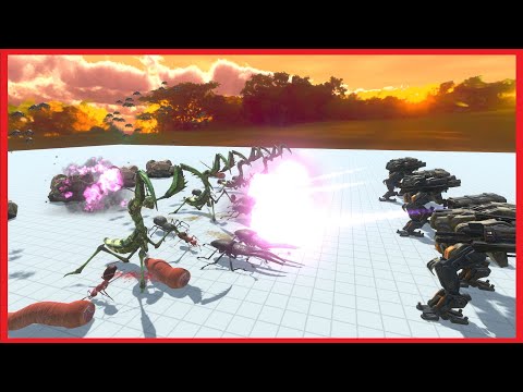 3x B.O.S.S VS 4x EVERY FACTIONS - ANIMAL REVOLT BATTLE SIMULATOR