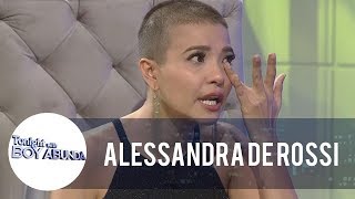 TWBA: Alessandra tears up while talking about betrayal in showbiz