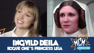 Ingvild Deila (Rogue One's Princess Leia) Interview video