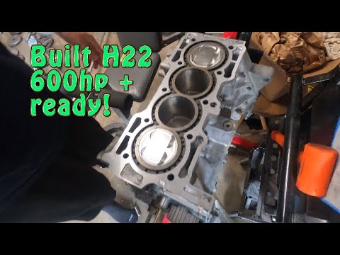 Built H22 Bottom End With Built H23V Head 600hp + Ready!