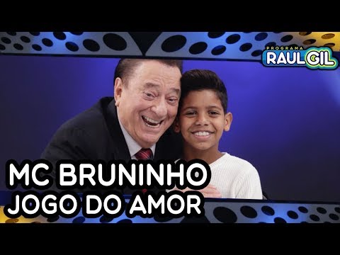 MC BRUNINHO CANTA JOGO DO AMOR NO QUADRO JOGO DO BANQUINHO (Raul Gil)