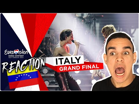 Måneskin - Zitti E Buoni - Italy 🇮🇹 - Grand Final - Eurovision 2021|🔥Venezuelan React🔥|Bena|AMAZING!