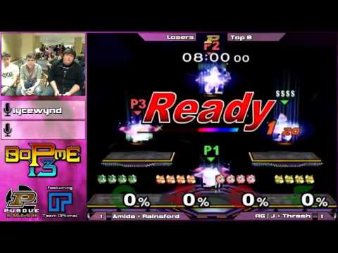 BoPME 13 - Amida + Rainsford Quartermain vs. RG | J and Thrash Losers Top 8