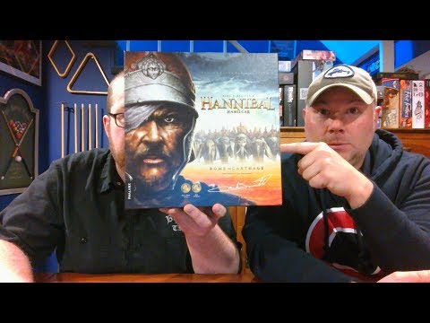 The Board Game Kaptain's review and tutorial for Hannibal & Hamilcar