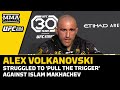 Alexander Volkanovski Struggled To 'Pull the Trigger' Vs. Islam Makhachev | UFC 294 | MMA Fighting