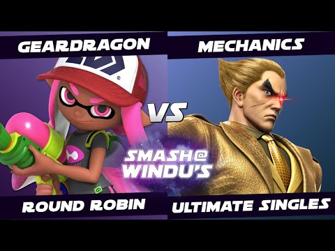 Smash @ Windu's 134 - GearDragon (Inkling) vs Mechanics (Kazuya) - Round Robin SSBU